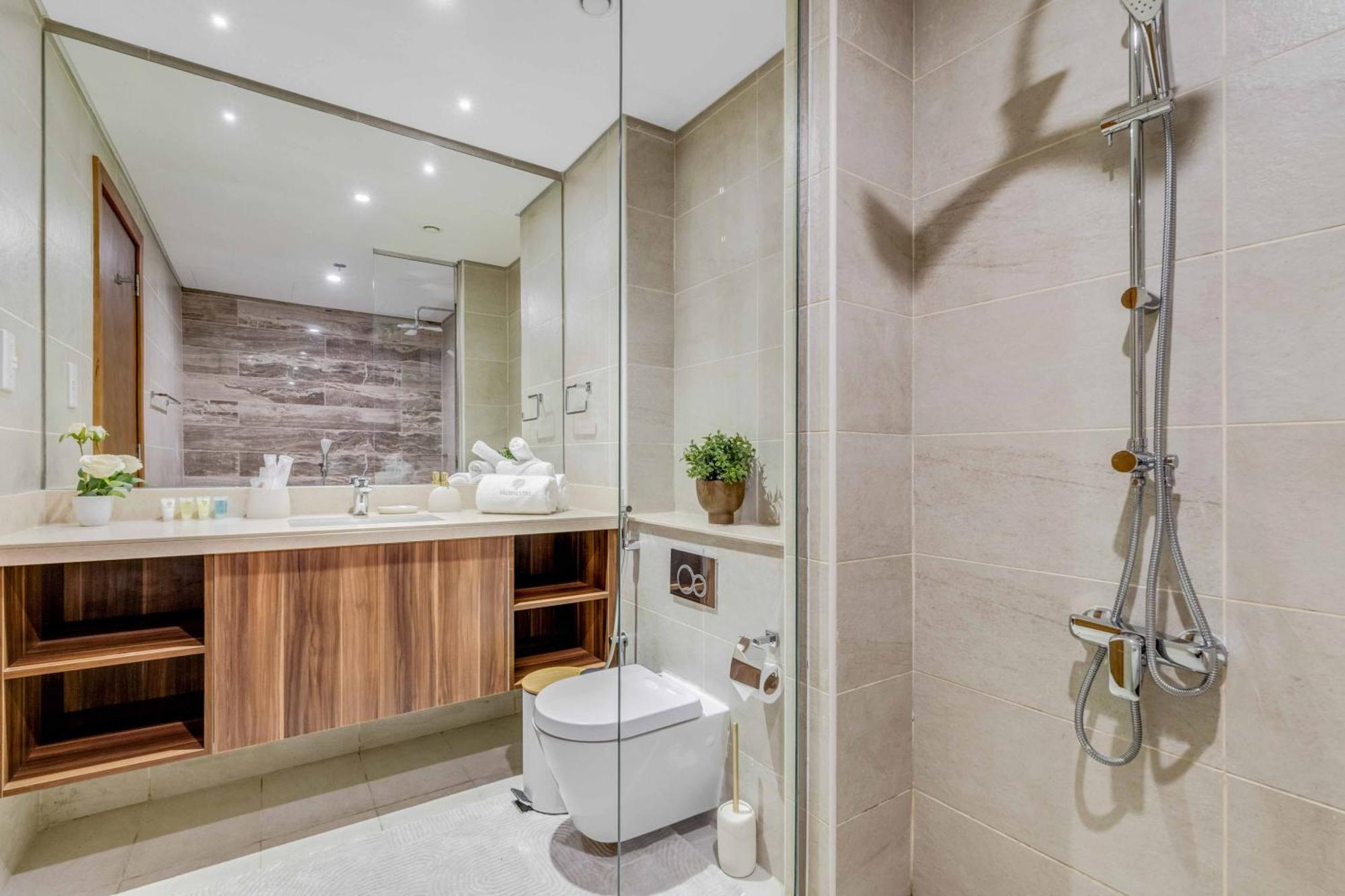 Luxury Azizi Mina Beachfront Apartments Dubai Buitenkant foto