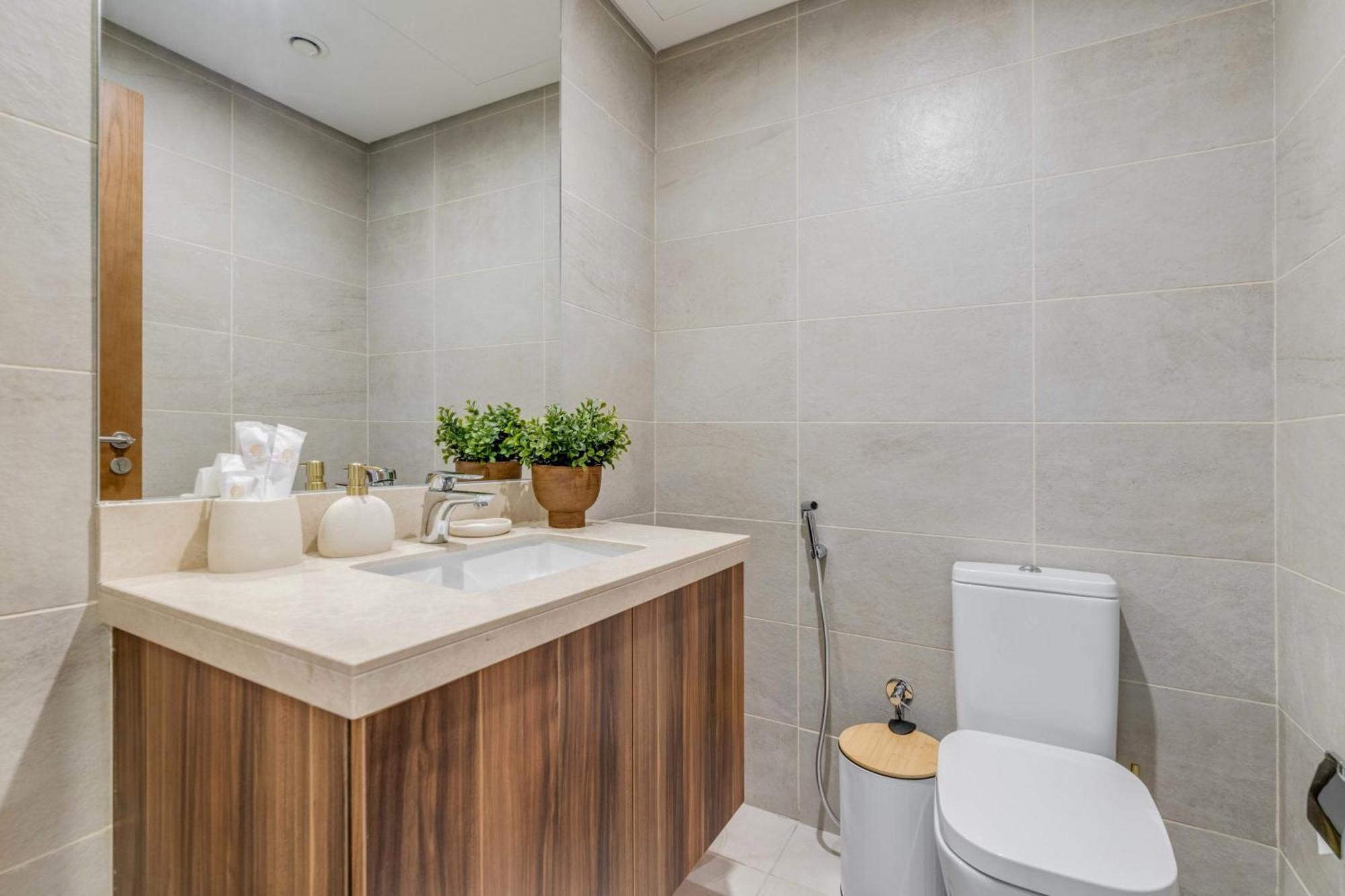 Luxury Azizi Mina Beachfront Apartments Dubai Buitenkant foto