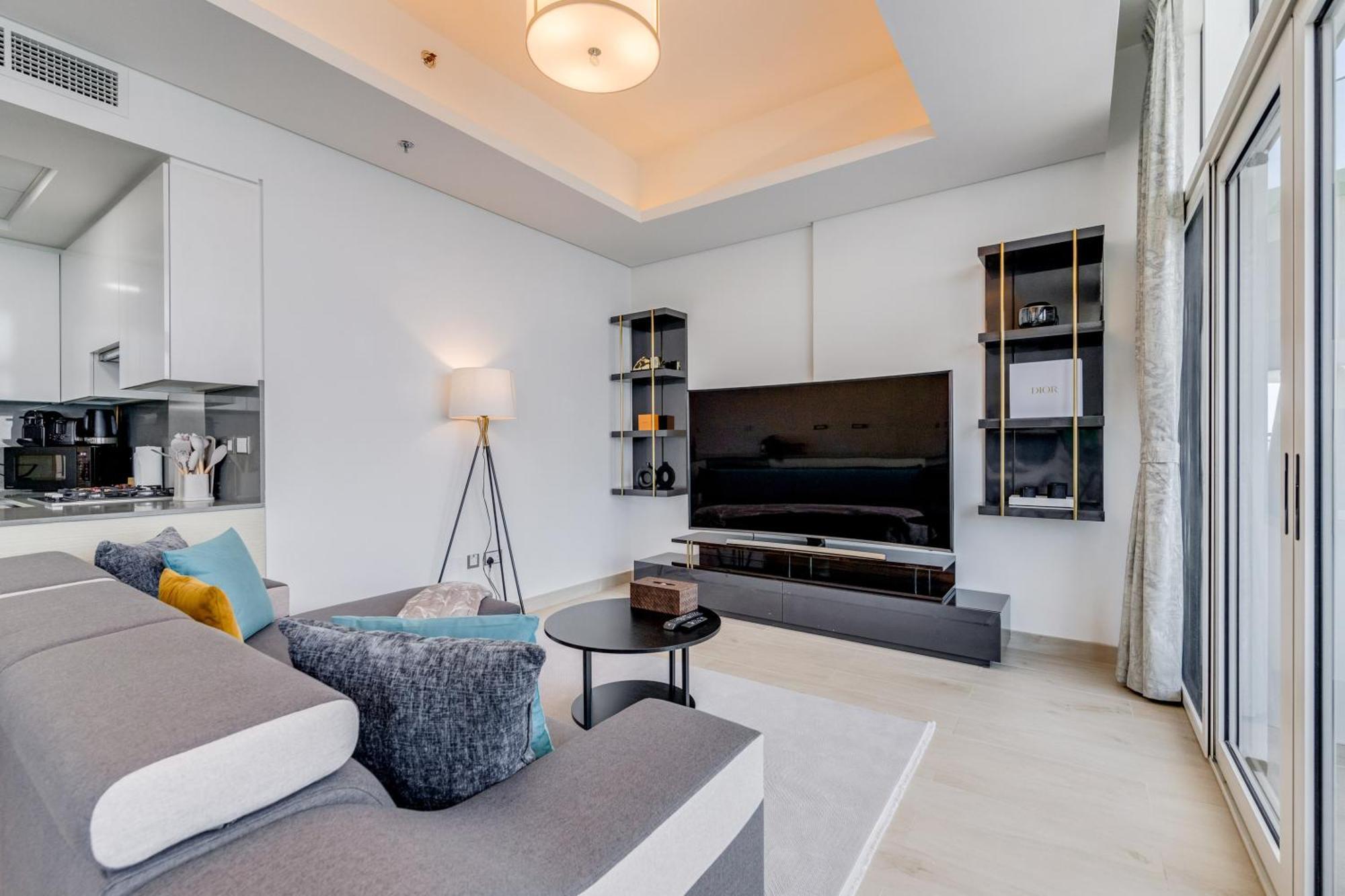 Luxury Azizi Mina Beachfront Apartments Dubai Buitenkant foto