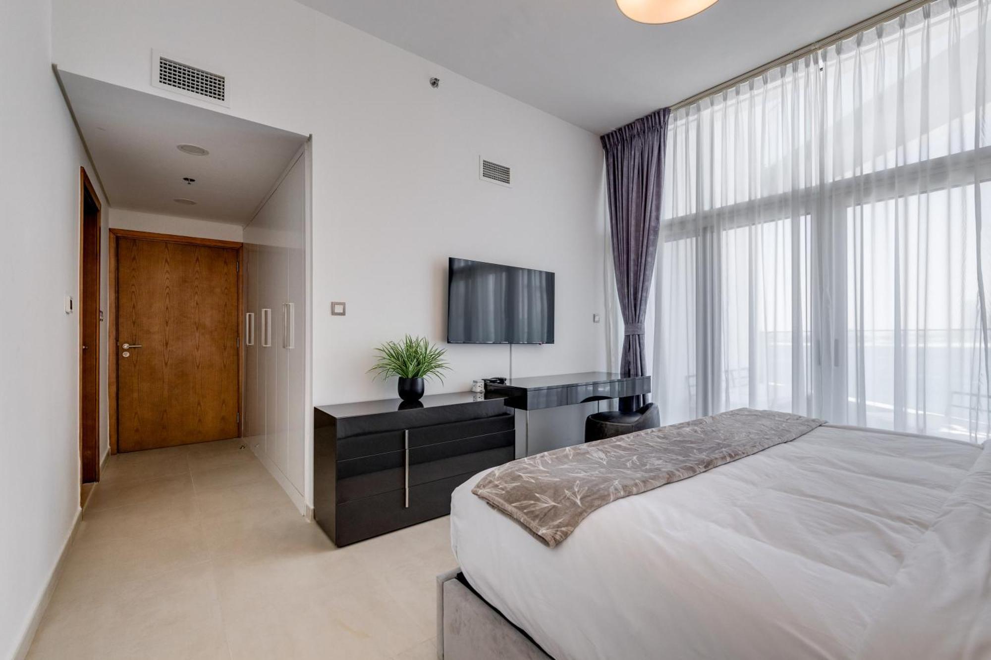 Luxury Azizi Mina Beachfront Apartments Dubai Buitenkant foto