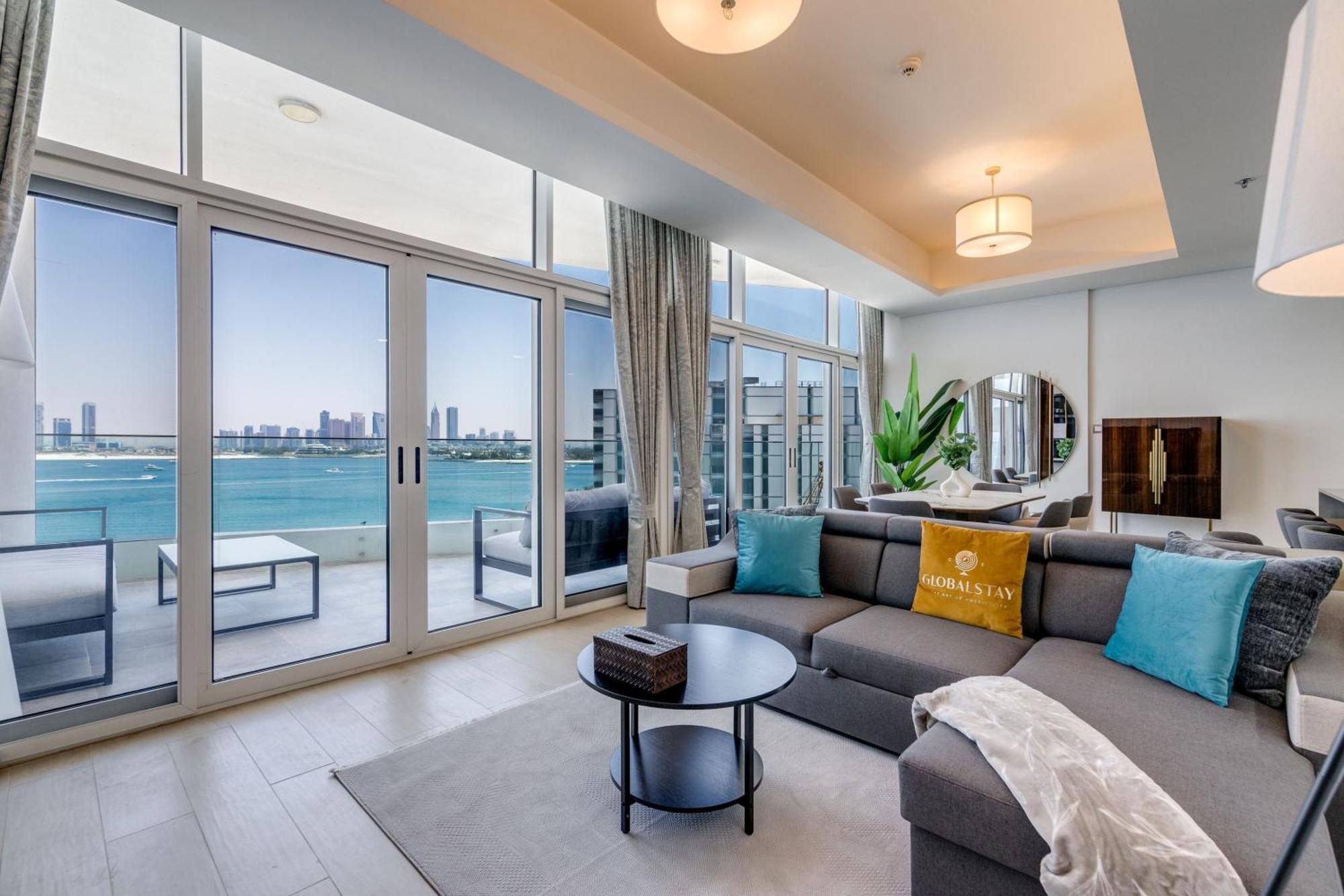 Luxury Azizi Mina Beachfront Apartments Dubai Buitenkant foto