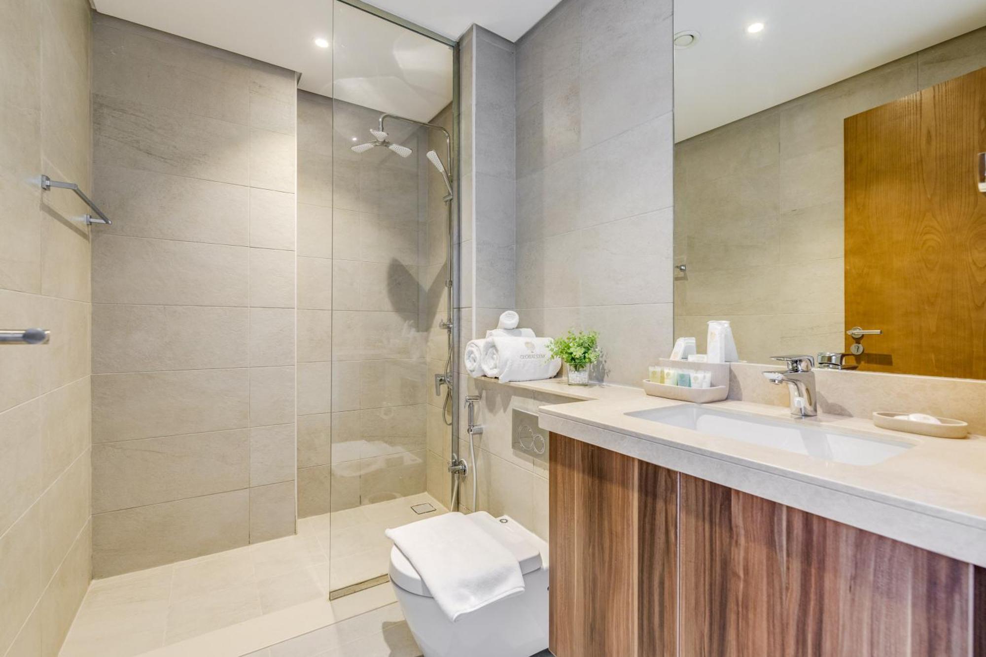 Luxury Azizi Mina Beachfront Apartments Dubai Buitenkant foto